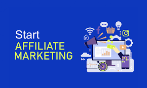 Start with affiliate marketing